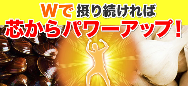 Wで摂り続ければ芯からパワーアップ